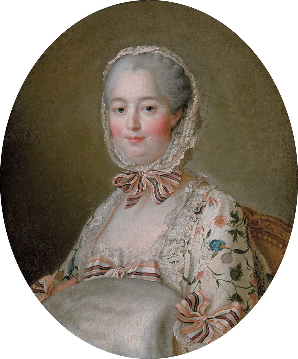 Jeanne-Antoinette Poisson, Marquise de Pompadour (1721-1764), af François-Hubert Drouais af Francois Hubert Drouais