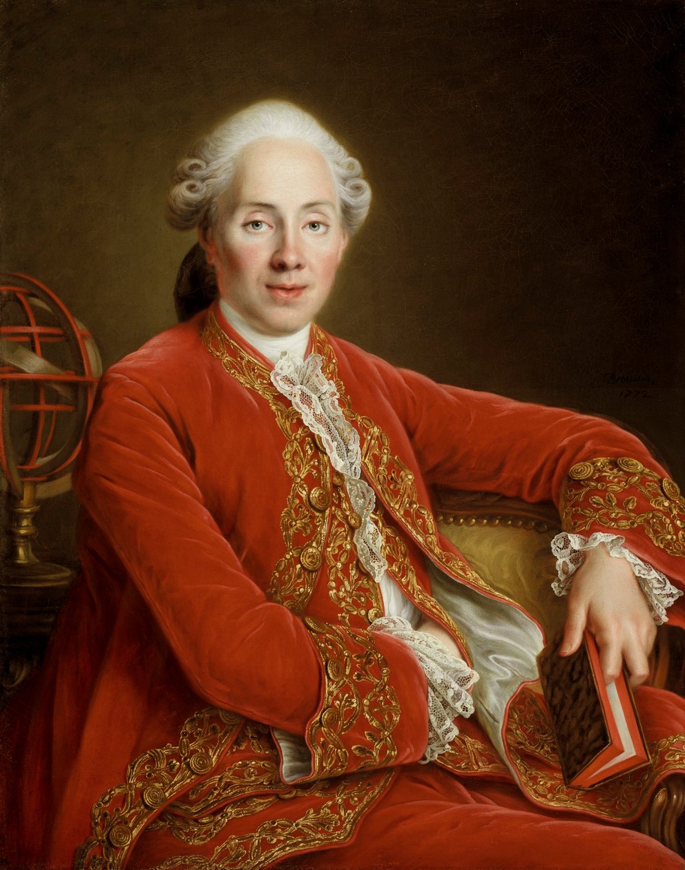Denis-Paul le Pot de la Fontaine af Francois Hubert Drouais