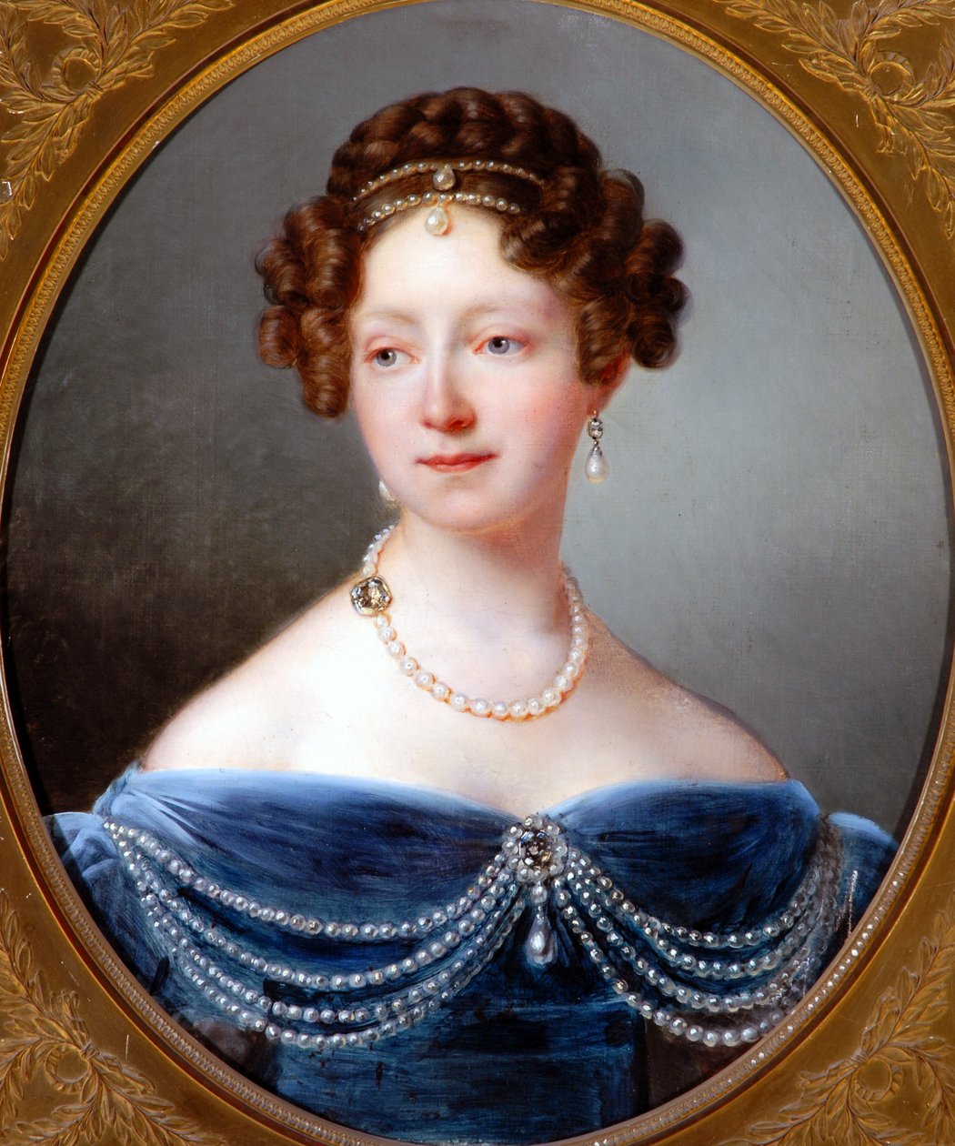 Portræt af prinsessen af Orange af François Joseph Kinsoen