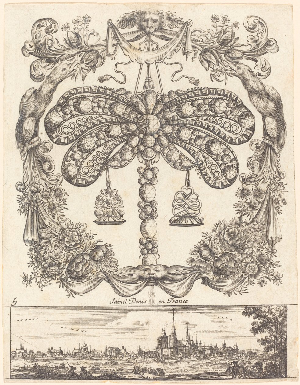 Saint Denis i Frankrig af François Le Febvre