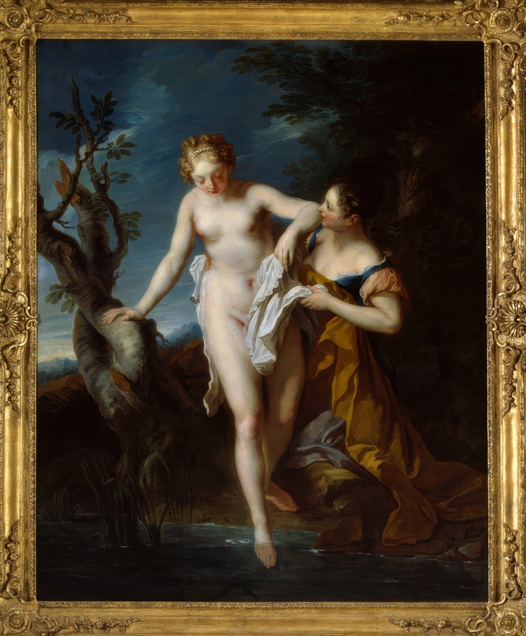 Den badende af François Le Moyne