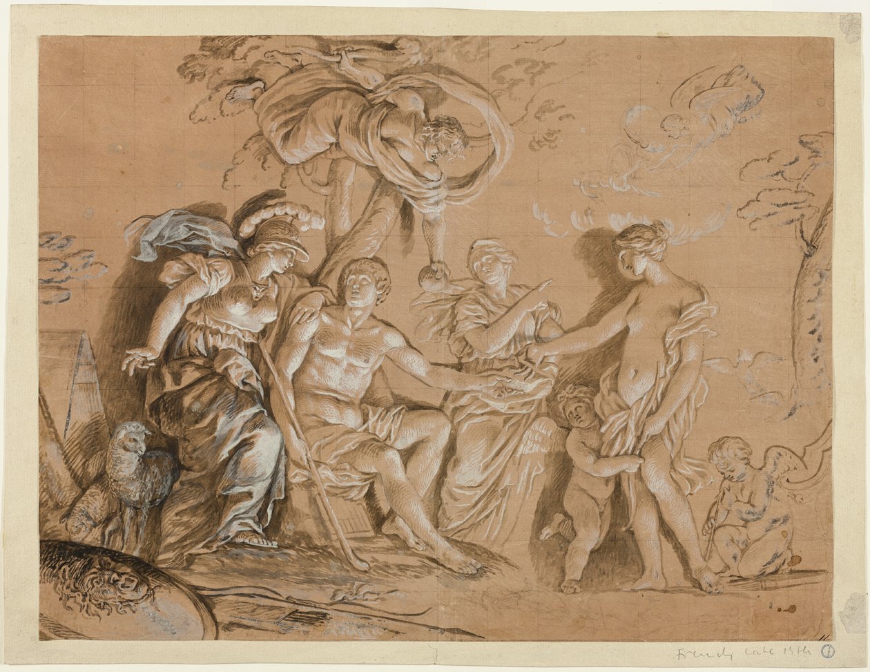 Dommen over Paris af François Le Moyne