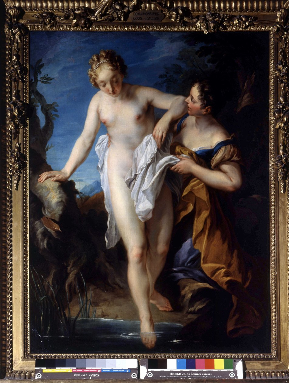 Indgang til badet af François Lemoyne