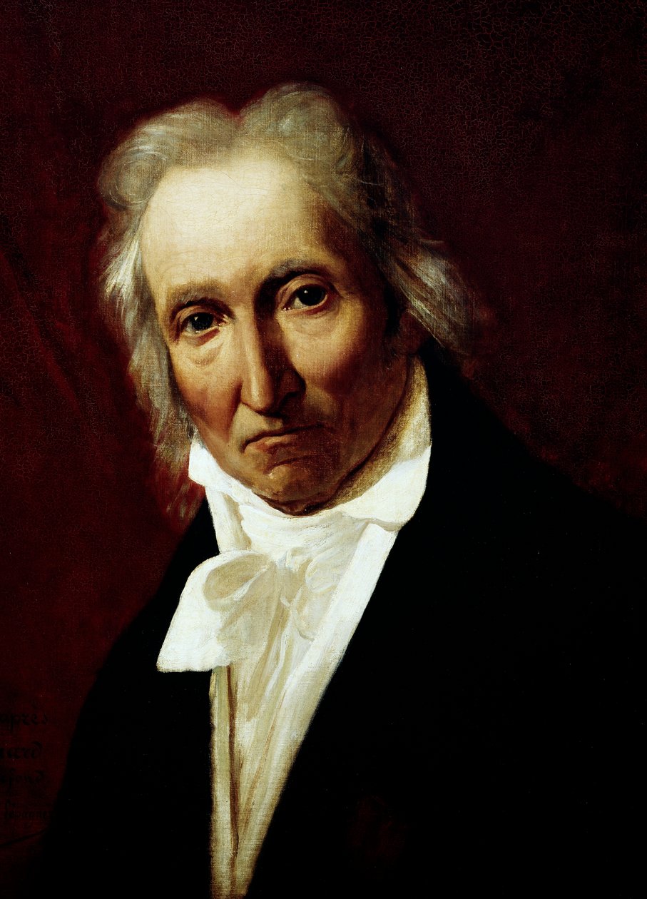 Portræt af Joseph-Marie Jacquard (olie på lærred) af François Lépagnez