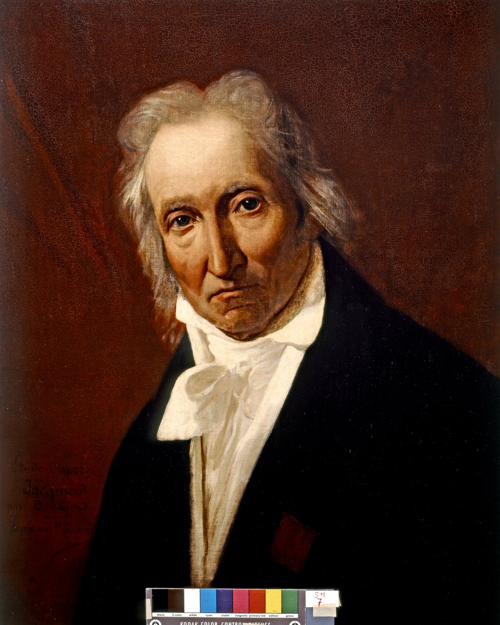 Portræt af Joseph-Marie Jacquard (olie på lærred) af François Lépagnez