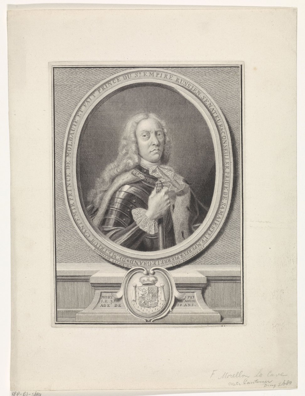 Dimitrie Cantemir 1673-1723, 1735 af François Morellon de La Cave
