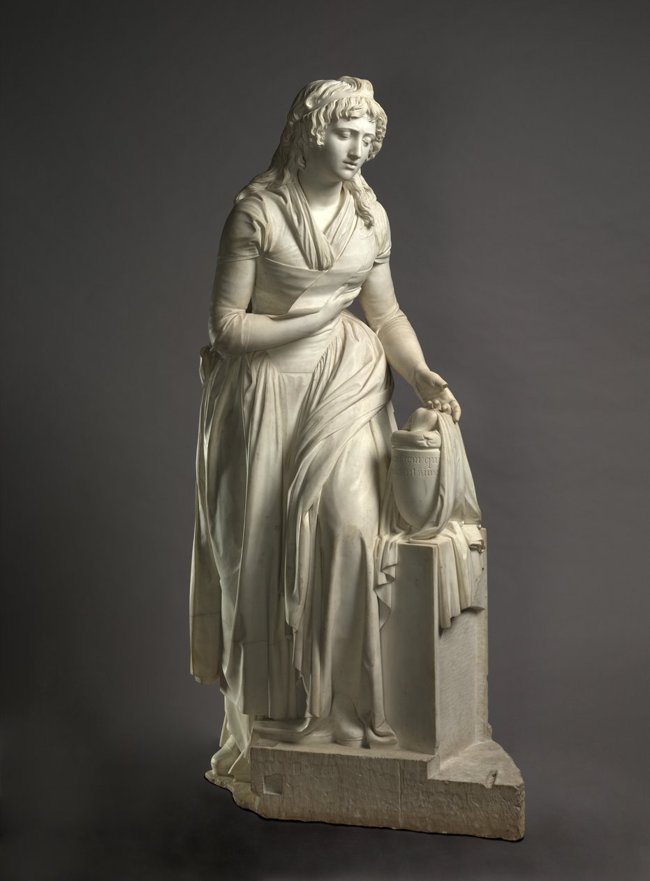 Begravelsesmonument for Marquis de Tourney..., 1787-1793. af François Nicolas Delaistre