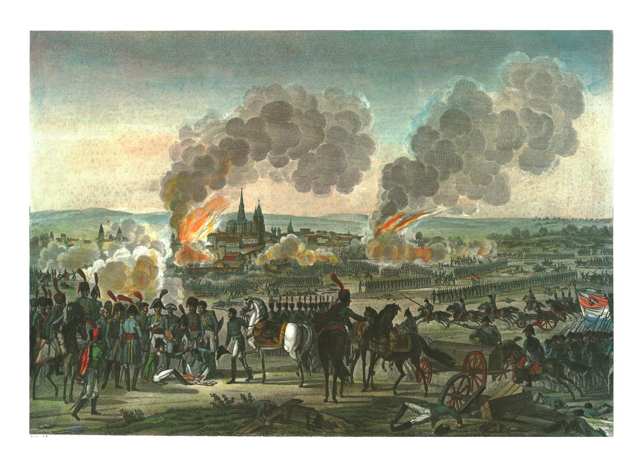 Erobring af Ratisbon, 23. april 1809, c1850 af François Pigeot