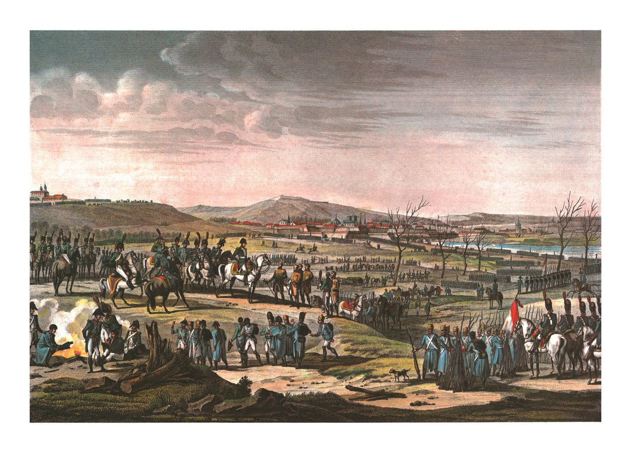 Indtagelsen af Ulm, 17. oktober 1805, c1850 af François Pigeot