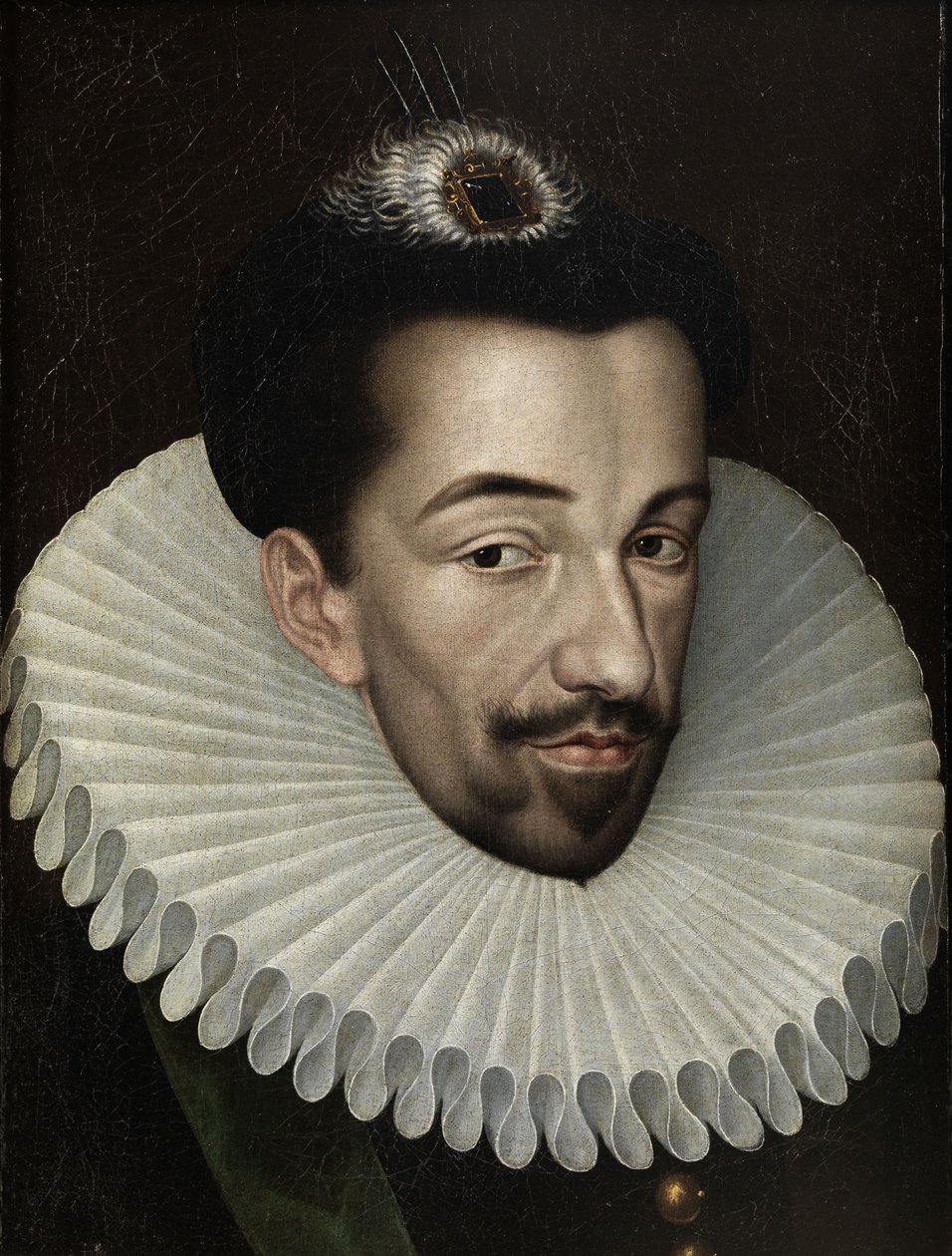 Portræt af Henrik III af Frankrig, konge af Polen og storhertug af Litauen, 1580