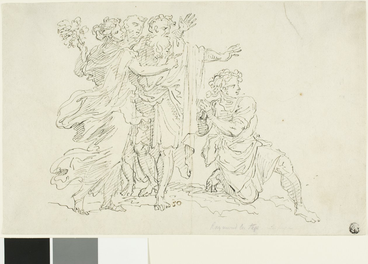Fire klassiske figurer af François Roëttiers