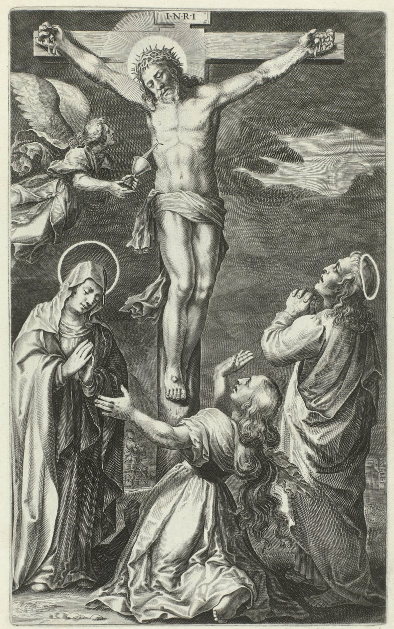 Kristus på korset Life of Christ (serietitel) af François Stuerhelt (possibly)