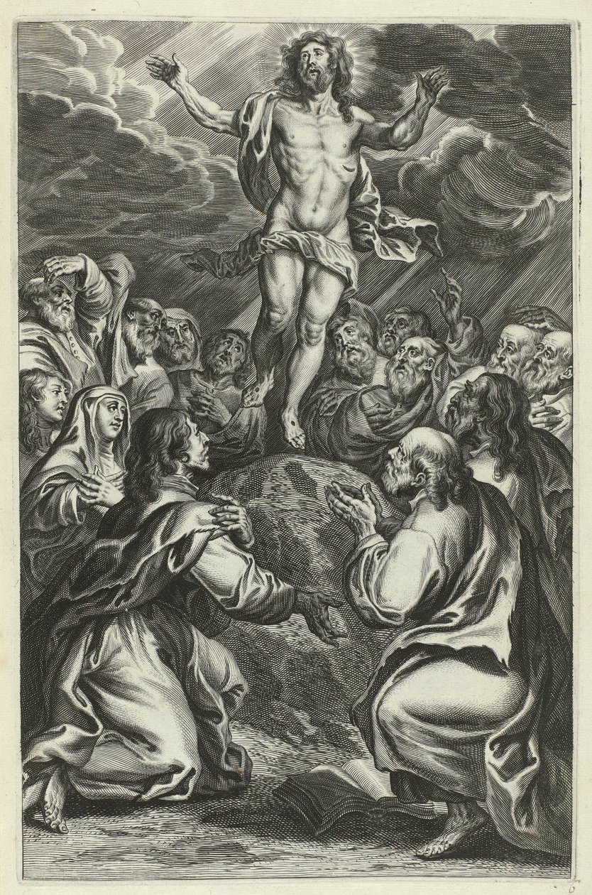 Kristi himmelfart Life of Christ (serietitel) af François Stuerhelt (possibly)