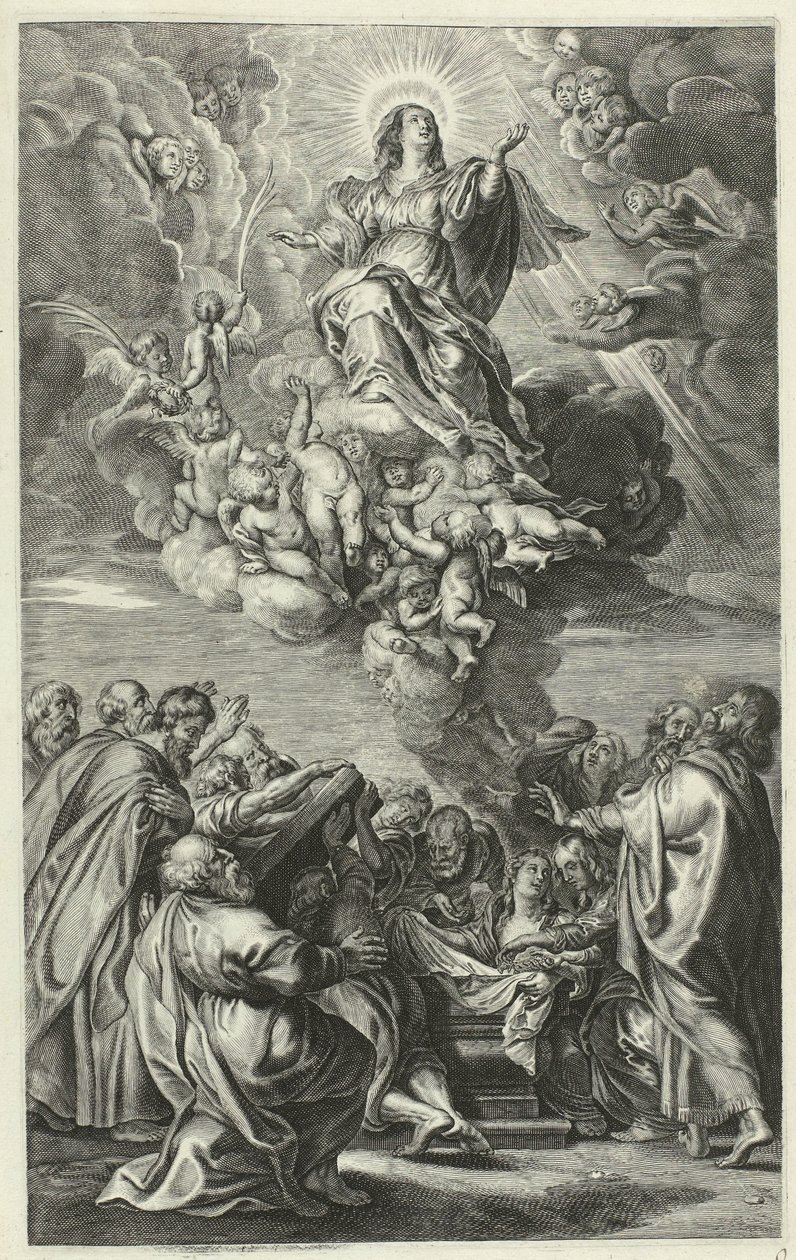 Marias antagelse Life of Christ (serietitel) af François Stuerhelt (possibly)