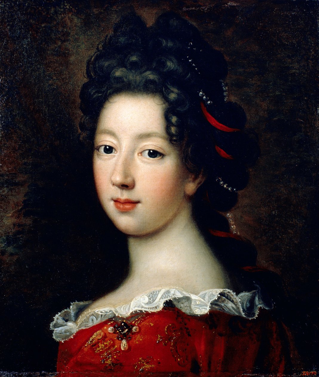 Louise Françoise de Bourbon, Mademoiselle de Nantes af François Troy de