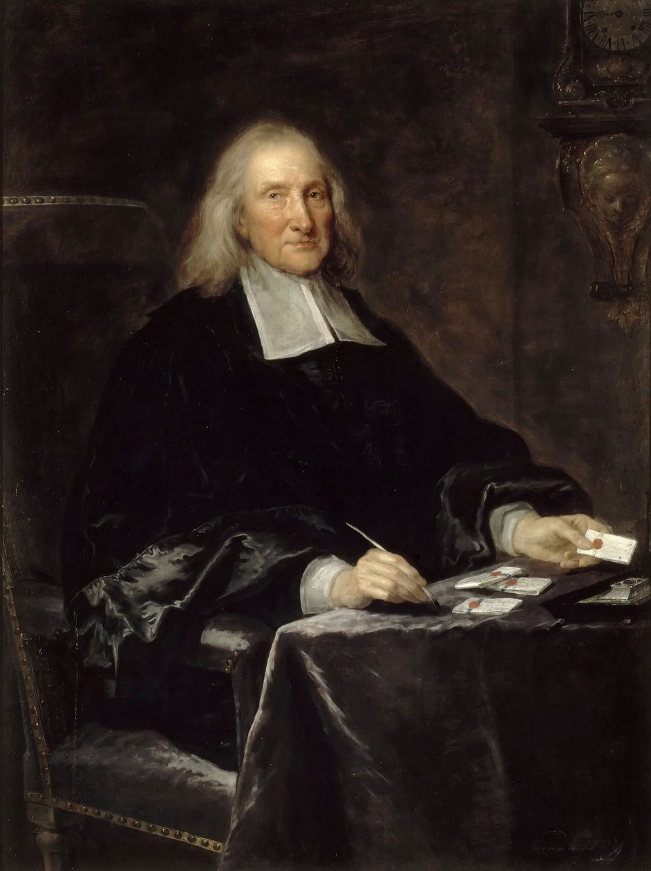Portræt af Toussaint Rose 1611-1701 af François Troy de