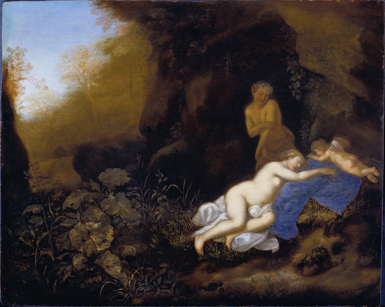 Jupiter og Antiope af François Verwilt