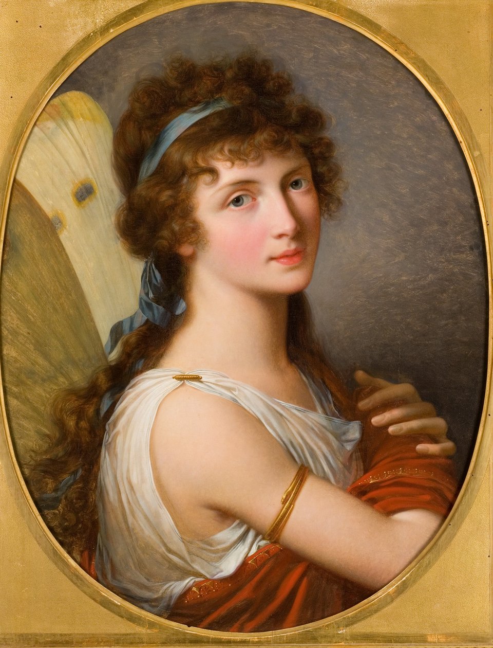 Portræt af Lady Charlemont som Psyke af Francois Xavier Fabre