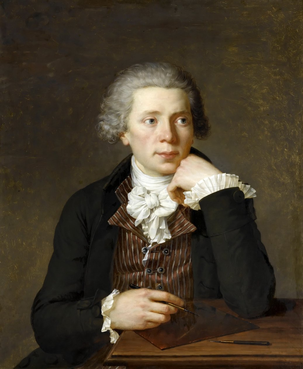 Portræt af Jacques Joseph Coiny 1761-1809 af François Xavier Pascal Fabre