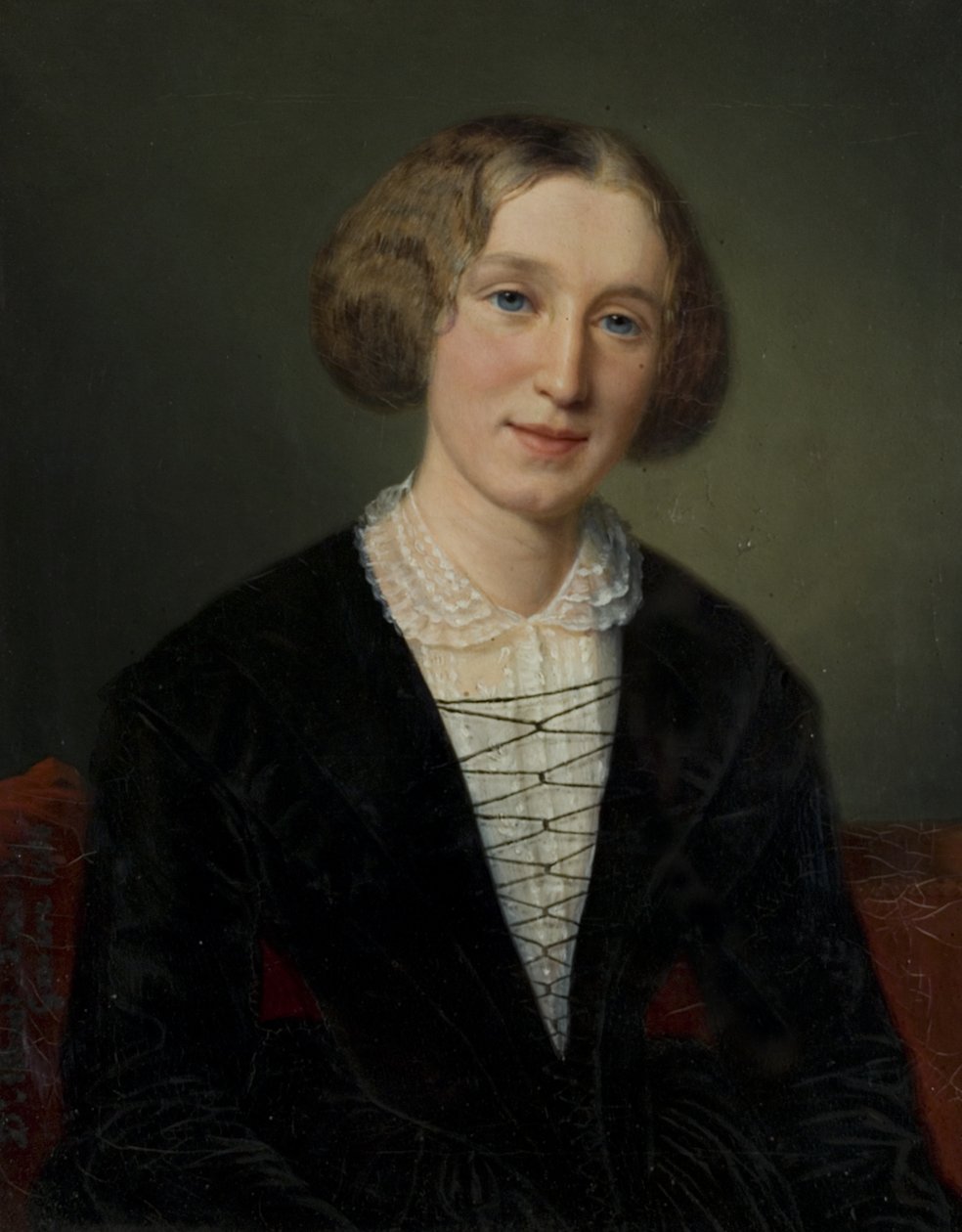 George Eliot, Mary Ann Evans, 1880-81 af François d Albert Durade