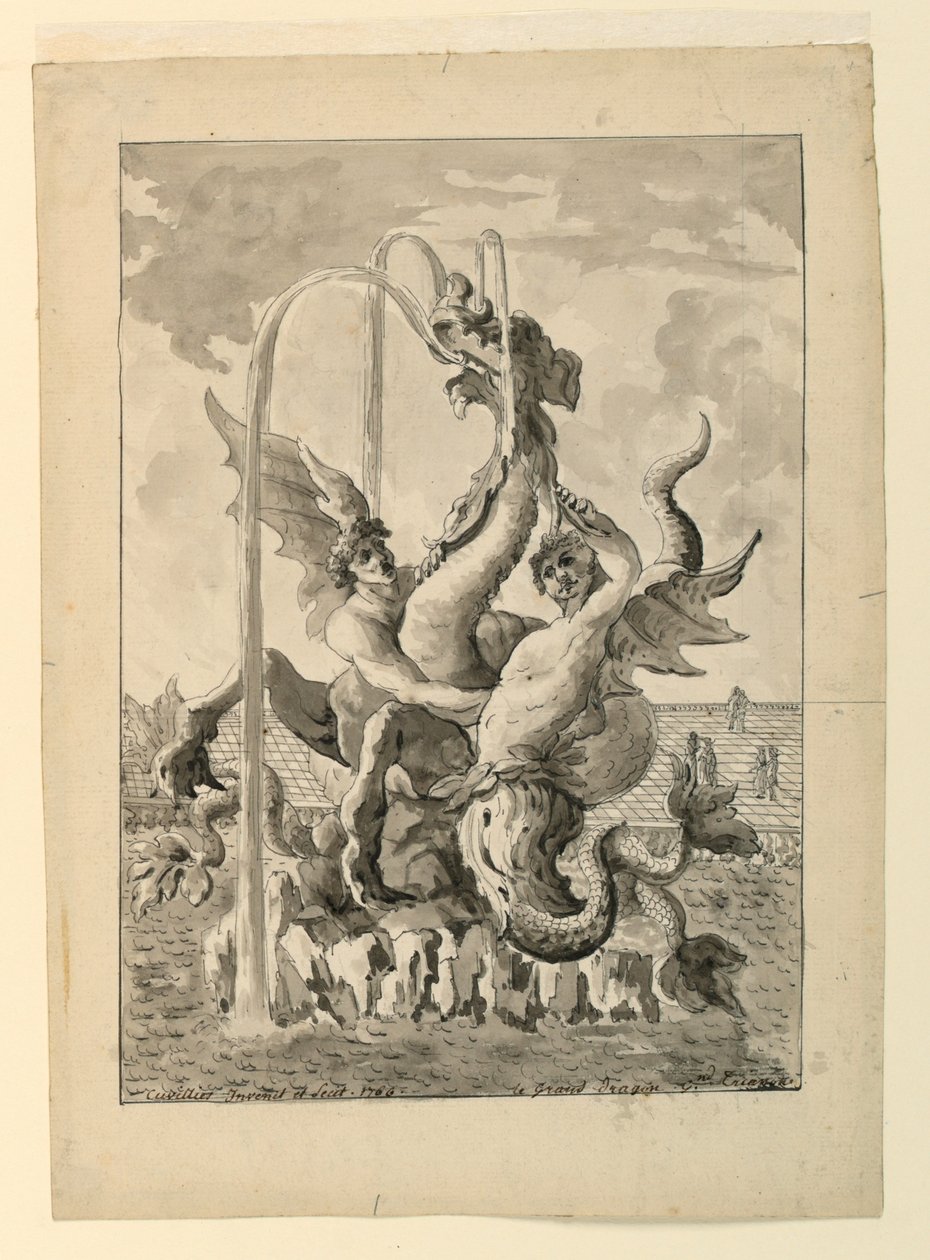 Design til Grand Trianon i Versailles af François de Cuvilliés the Elder