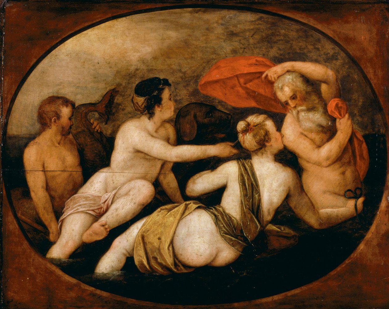 Marine guder af Frans Floris