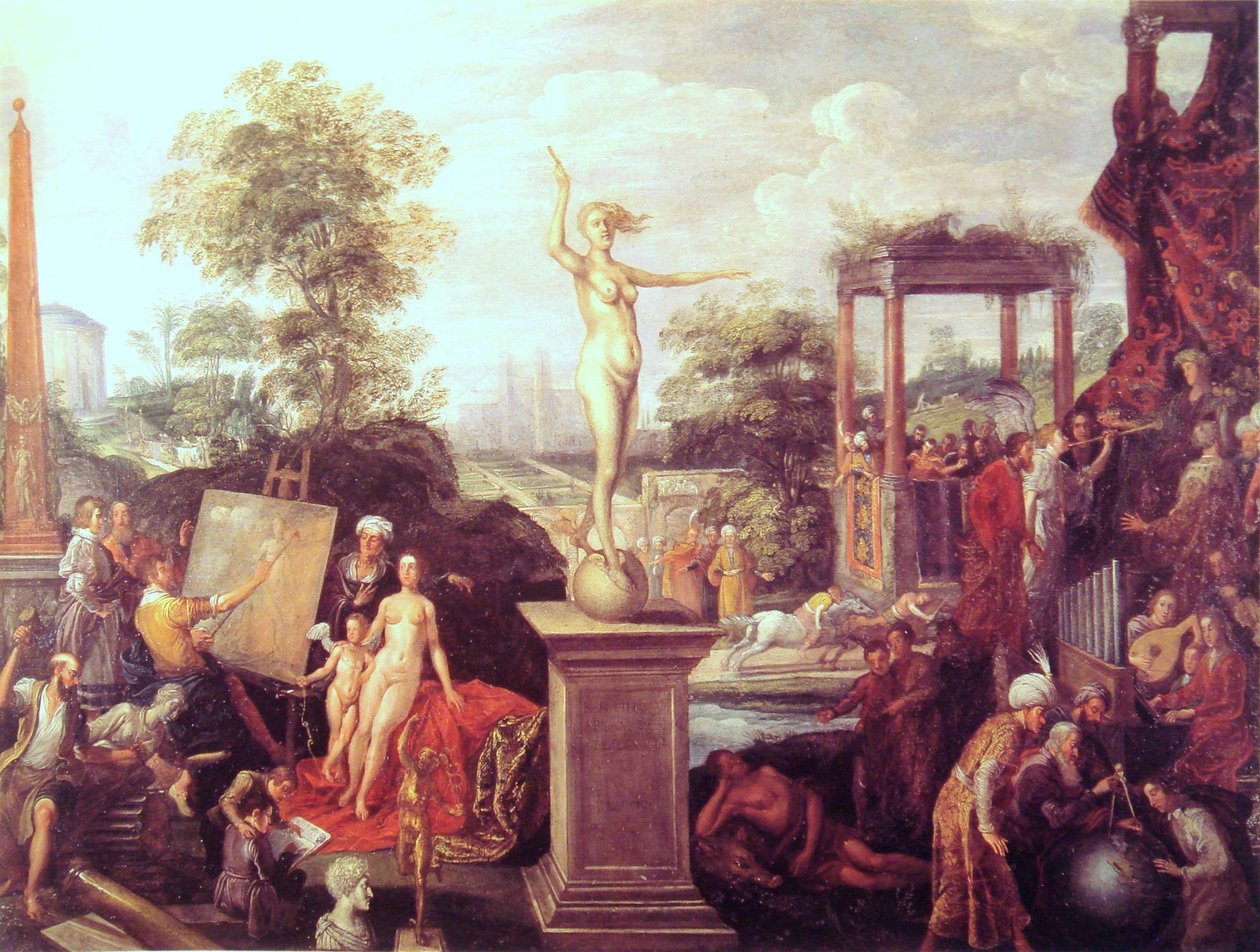 Fransk: Allegory of Occasion af Frans II Francken the Younger