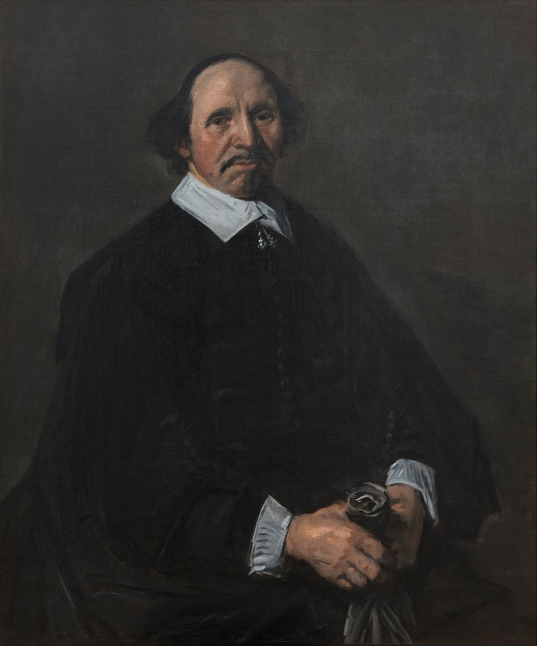 Portræt af en mand af Frans Hals