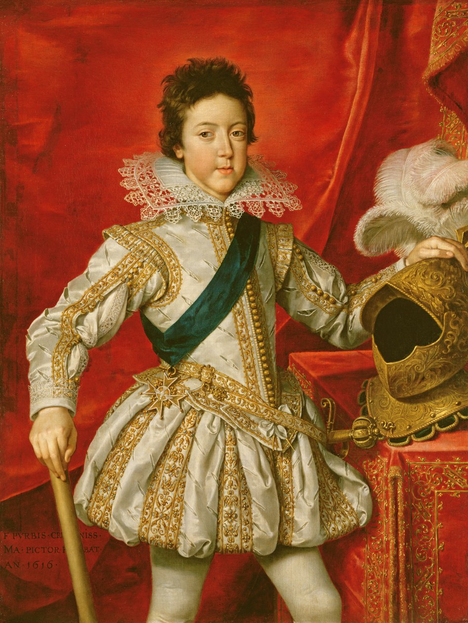 Ludvig XIII (1601-43) af Frans II Pourbus