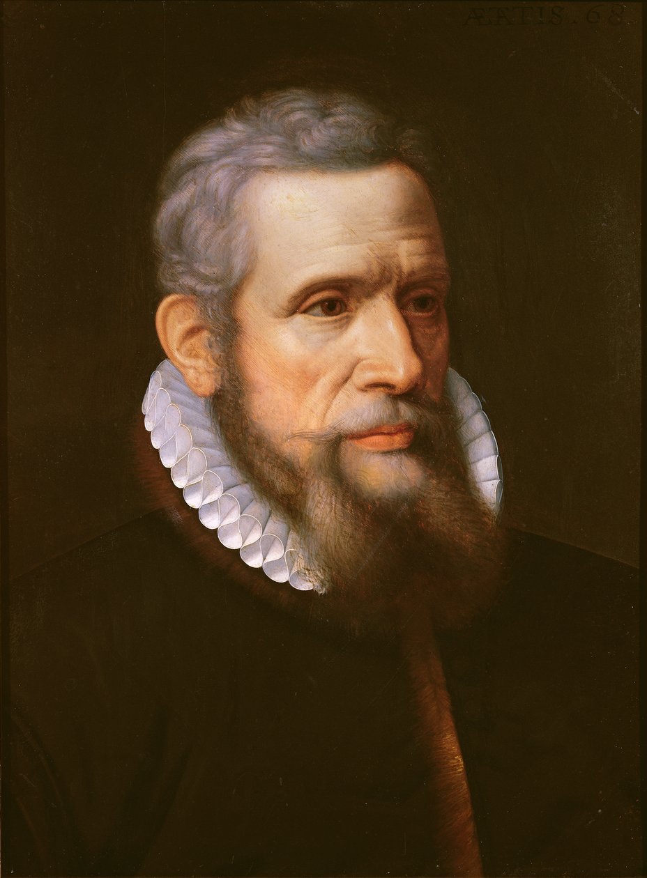 Portræt af en mand, kendt som Portræt af Pierre Charron af Frans II Pourbus
