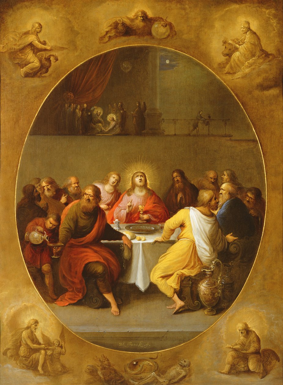 Den sidste nadver af Frans II and III Francken