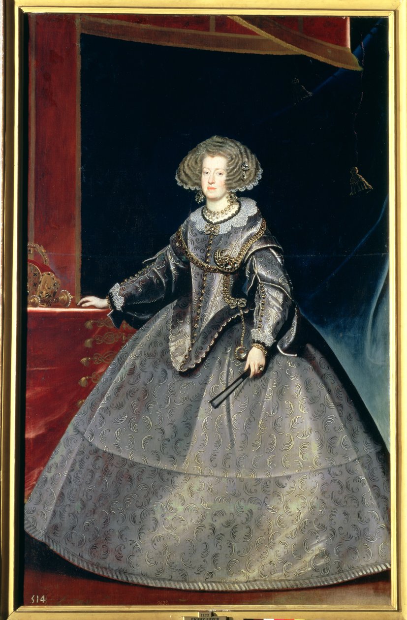 Infanta Maria Theresa (1638-83) c.1646 af Frans Luyckx or Leux