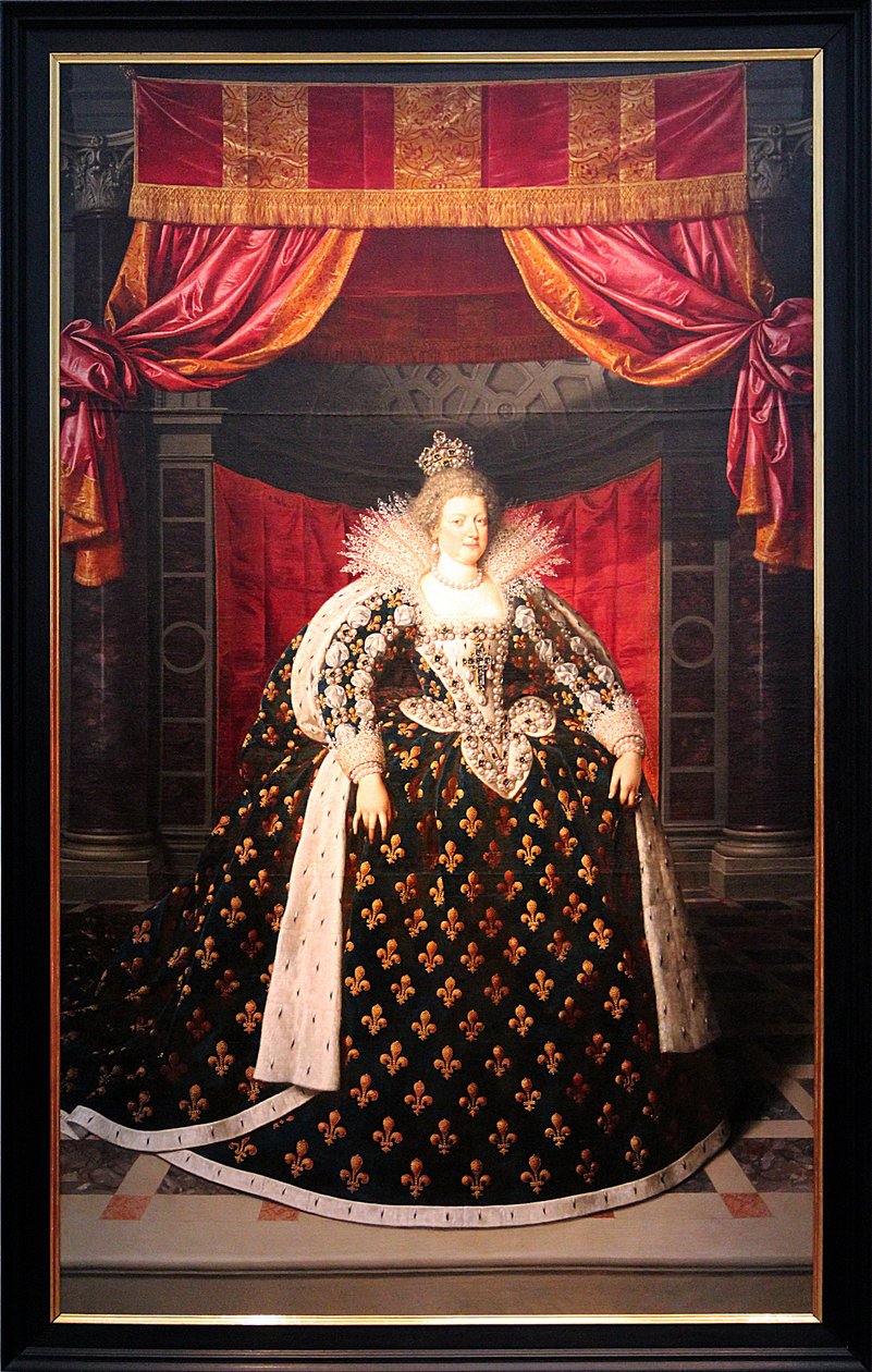 Marie de Medici af Frans Pourbus the Younger