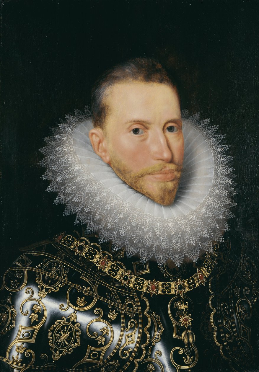 Portræt af Albert VII, ærkehertug af Østrig (1559-1621) af Frans Pourbus the Younger