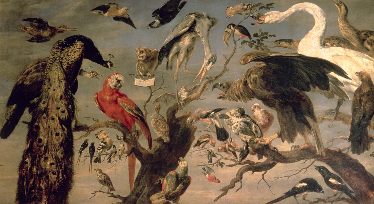 Fuglens koncert af Frans Snyders or Snijders
