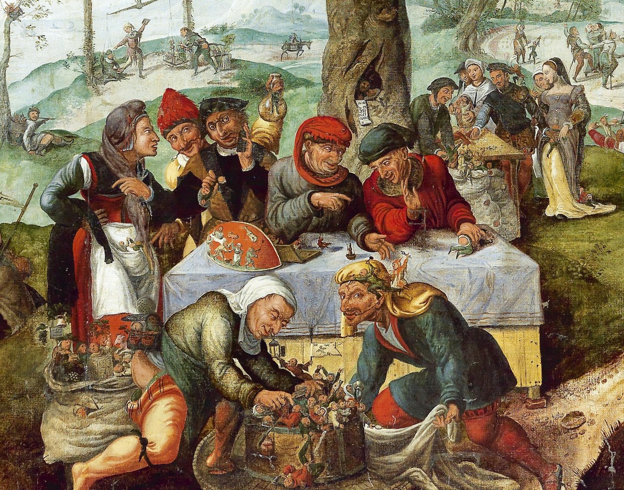 Hader de menneskelige tåbelser af Frans Verbeeck