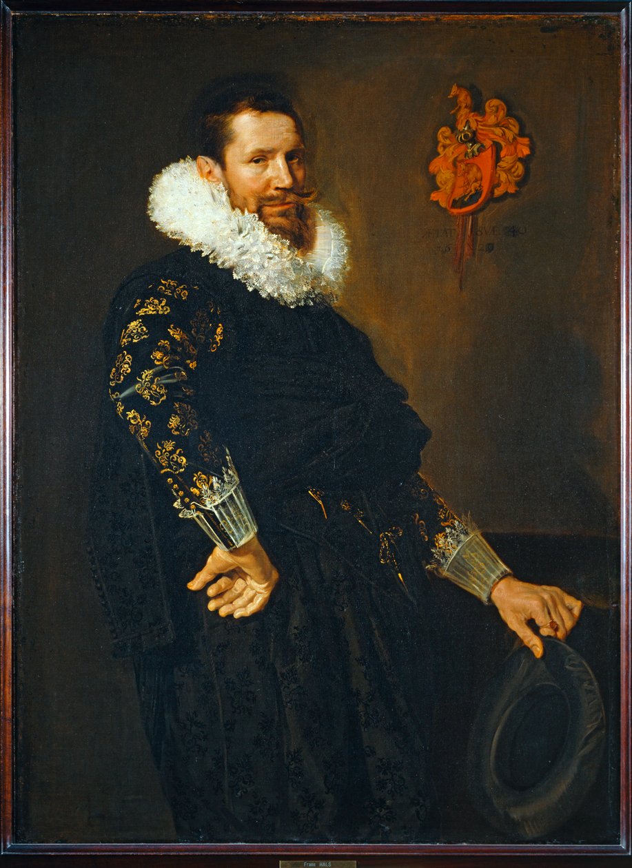 Paulus van Beresteyn, homme de loi à Haarlem. 1619 - Paulus van Beresteyn, advokat i Harlem. 1619 ... af Frans (School of) Hals
