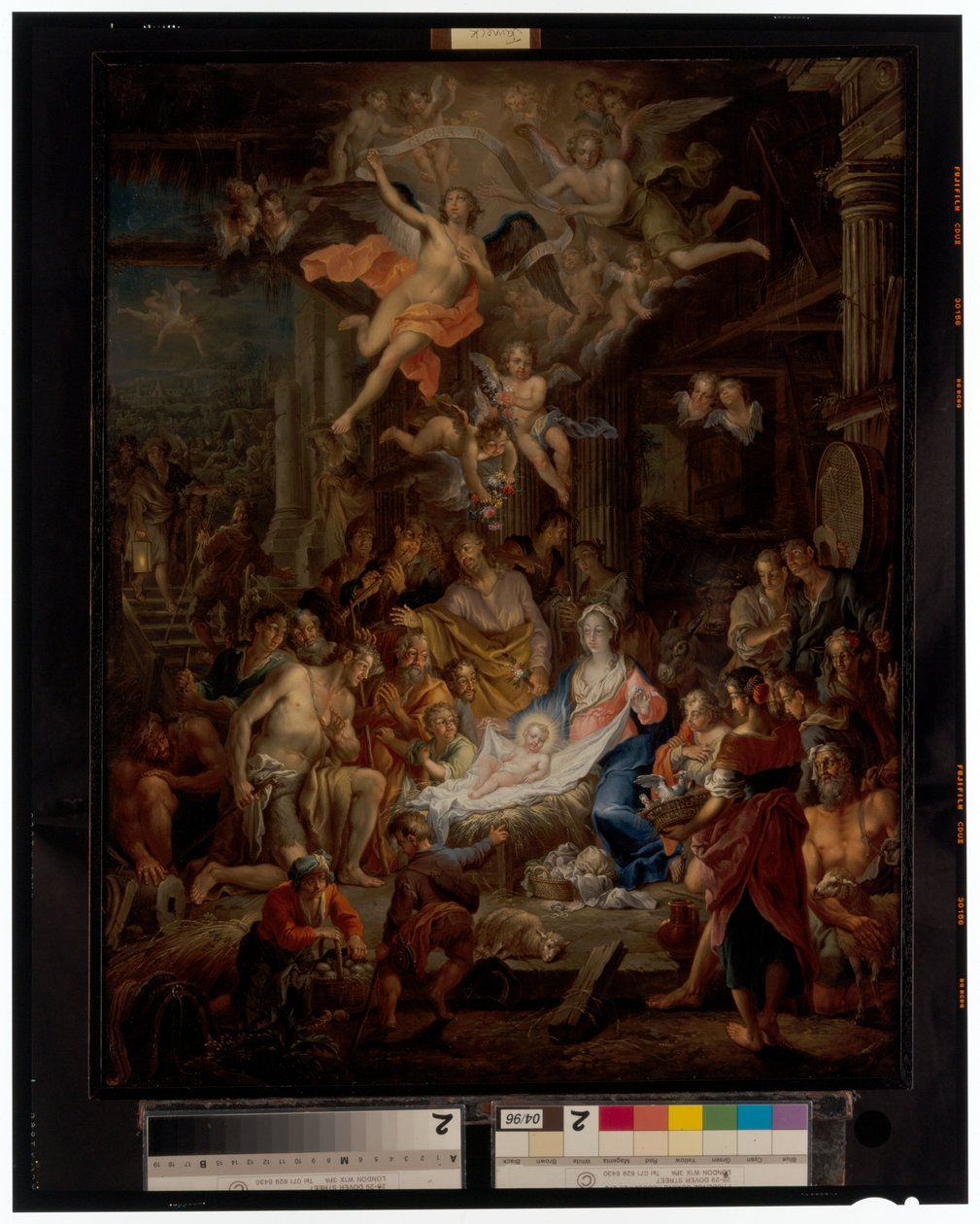 Hyrdernes tilbedelse af Frans Christoph Janneck