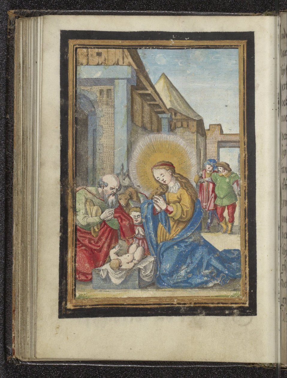 Tilbedelse af Josef og Maria af Frans Crabbe van Espleghem