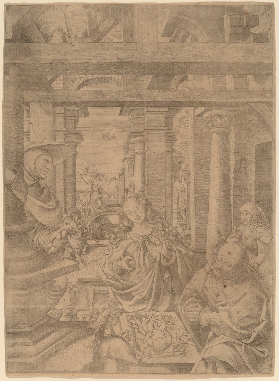 Hyrdernes tilbedelse af Frans Crabbe van Espleghem