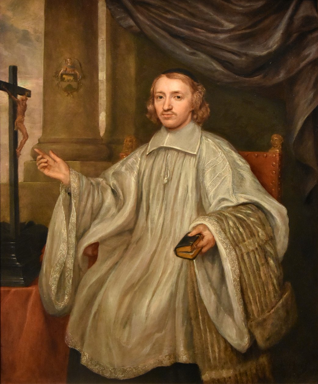 Frans Denys (ca. 1610-1670) Portræt af en præst TPF 3-09-2019 12-18-39 af Frans Denys