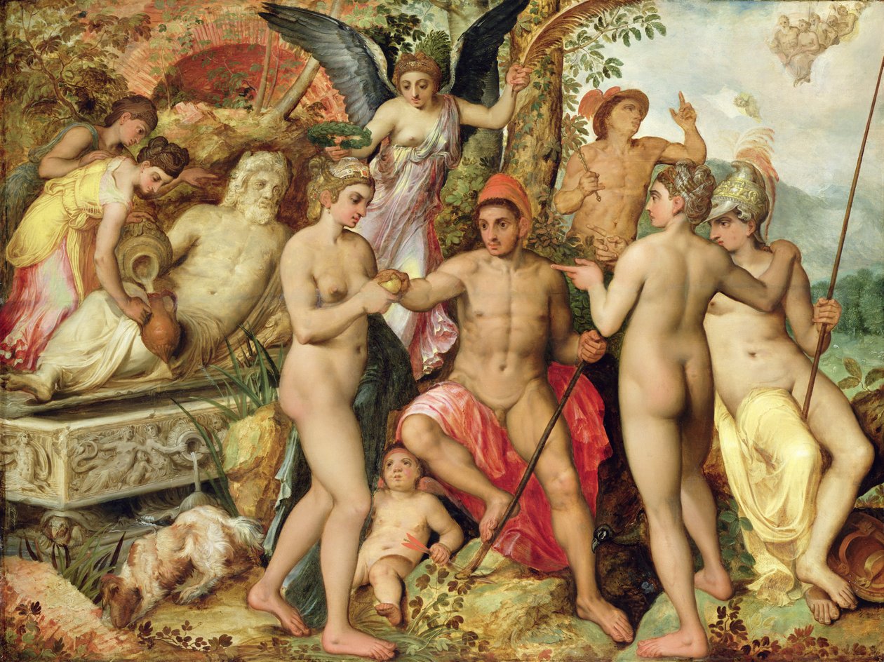 Dommen i Paris, 1548 af Frans Floris