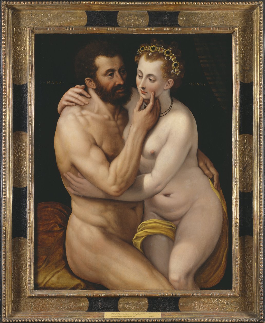 Mars og Venus af Frans Floris I