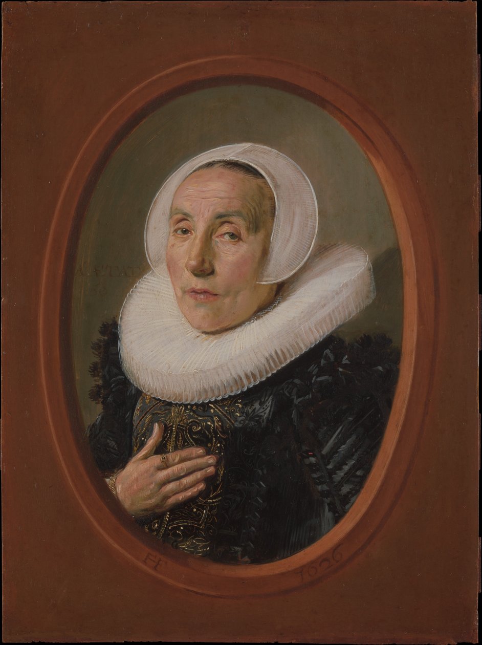 Anna van der Aar (født 1576/77, død efter 1626) af Frans Hals