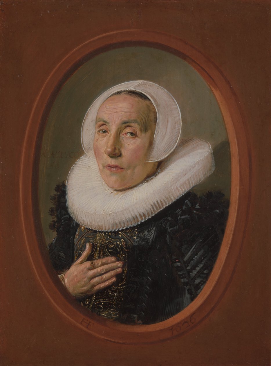 Anna van der Aar born 157677, died after 1626, 1626. af Frans Hals