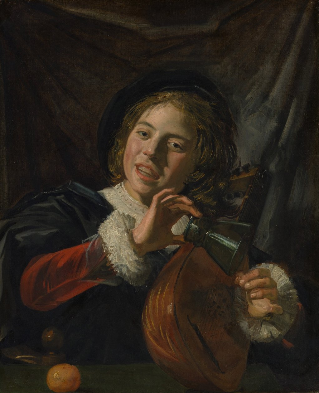 Boy with a Lute, ca. 1625 (olie på lærred) af Frans Hals