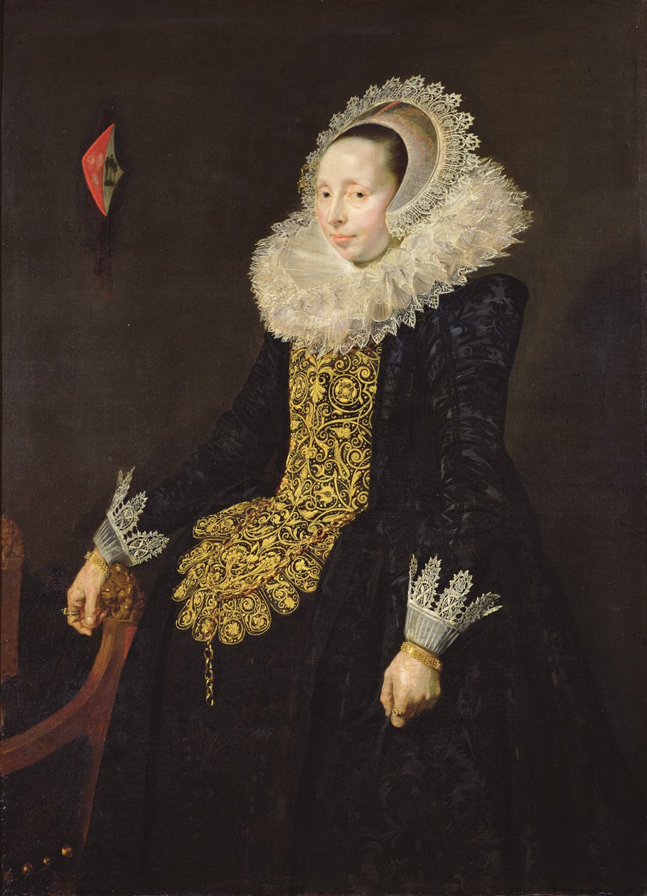 Catarina Both van der Eem, ca.1619-20 af Frans Hals