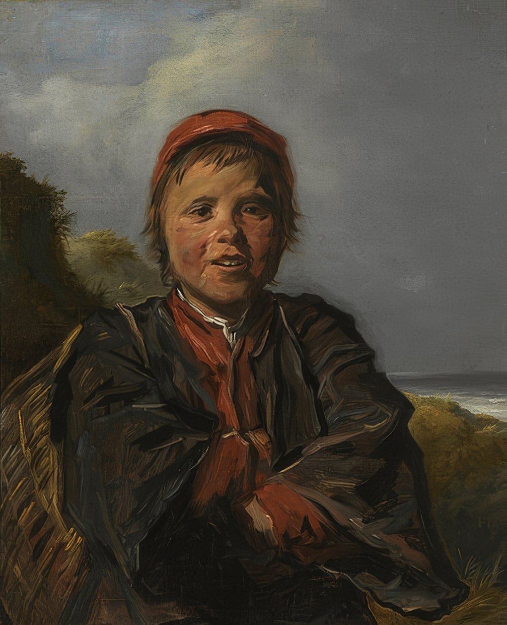 Fisker-drengen. Omkring 1630-33 af Frans Hals