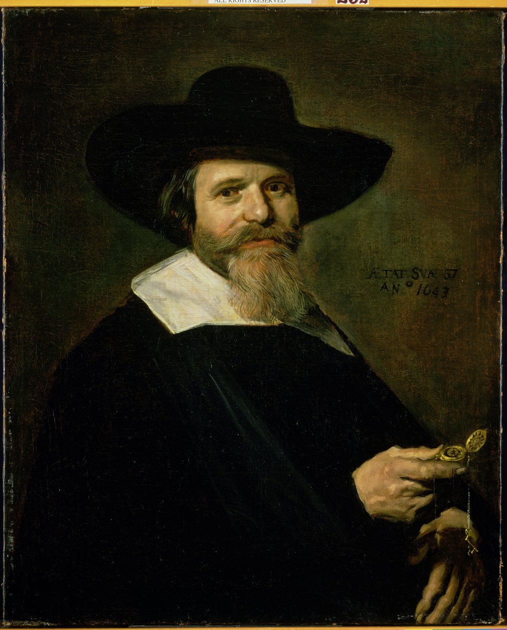 hollandsk borger, 1643 af Frans Hals