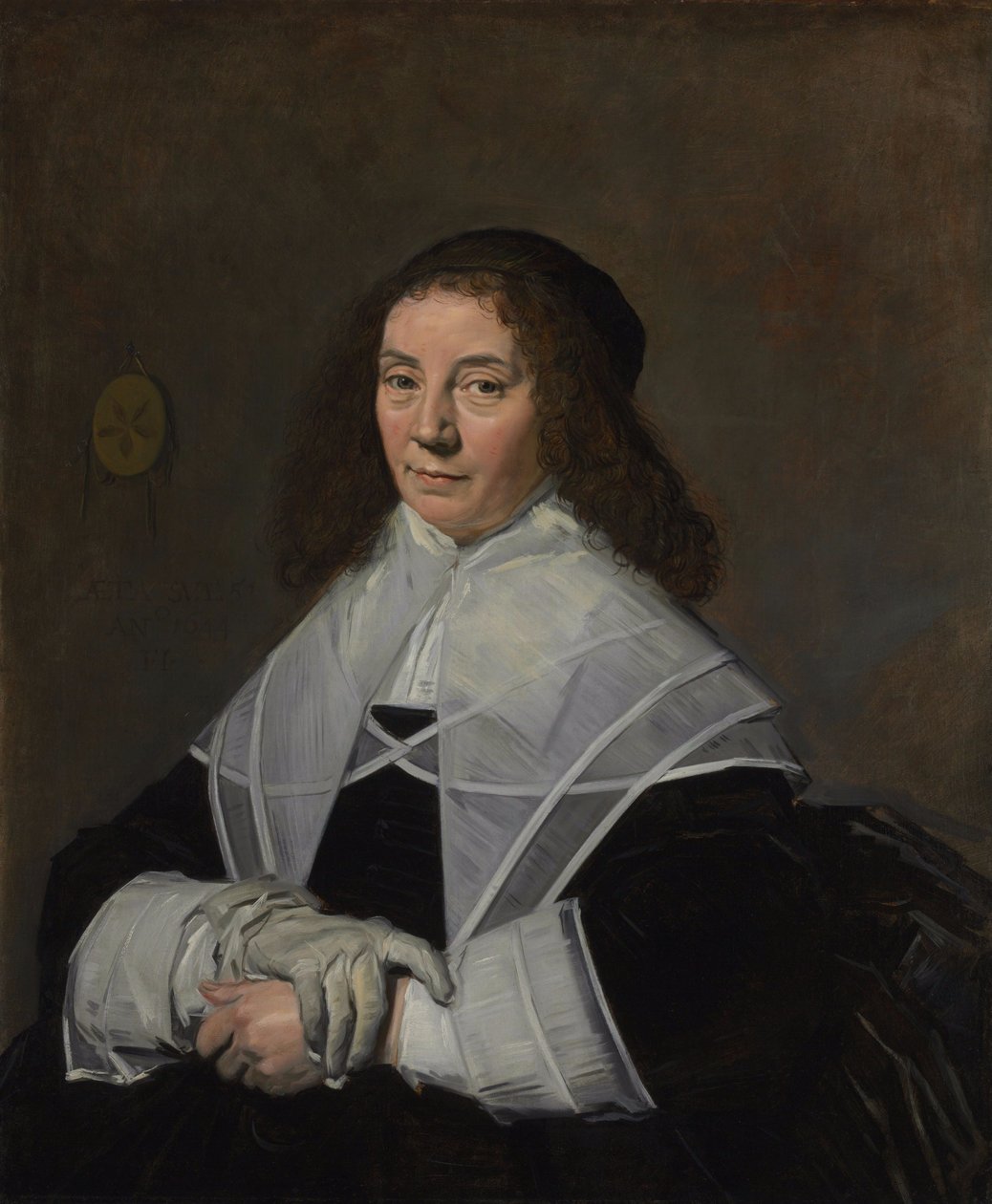 Hollandsk: Portræt af Dorothea Berck (1593-1684) Portræt af Dorothea Berck af Frans Hals